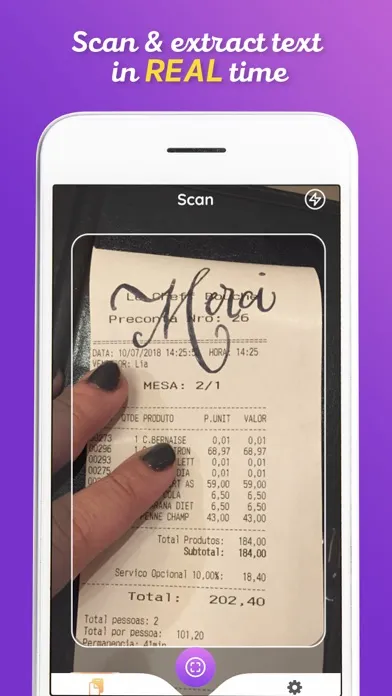 Tangkapan layar Image to Text, OCR Scanner