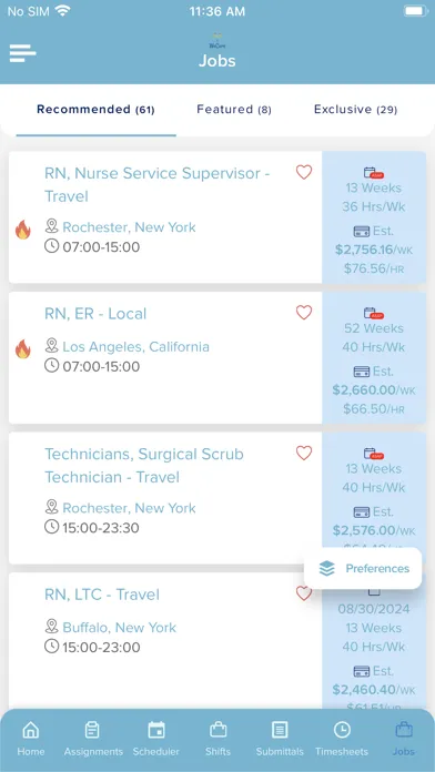 WeCare Staffing Solutions سکرین شاٹس