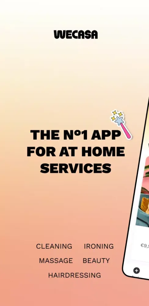 ภาพหน้าจอของ Housekeeping Services - Wecasa