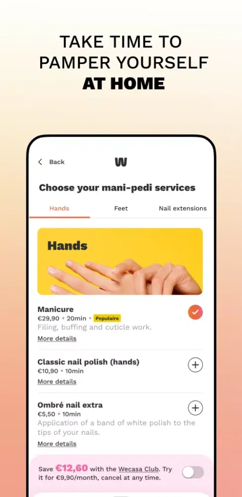 ภาพหน้าจอของ Housekeeping Services - Wecasa