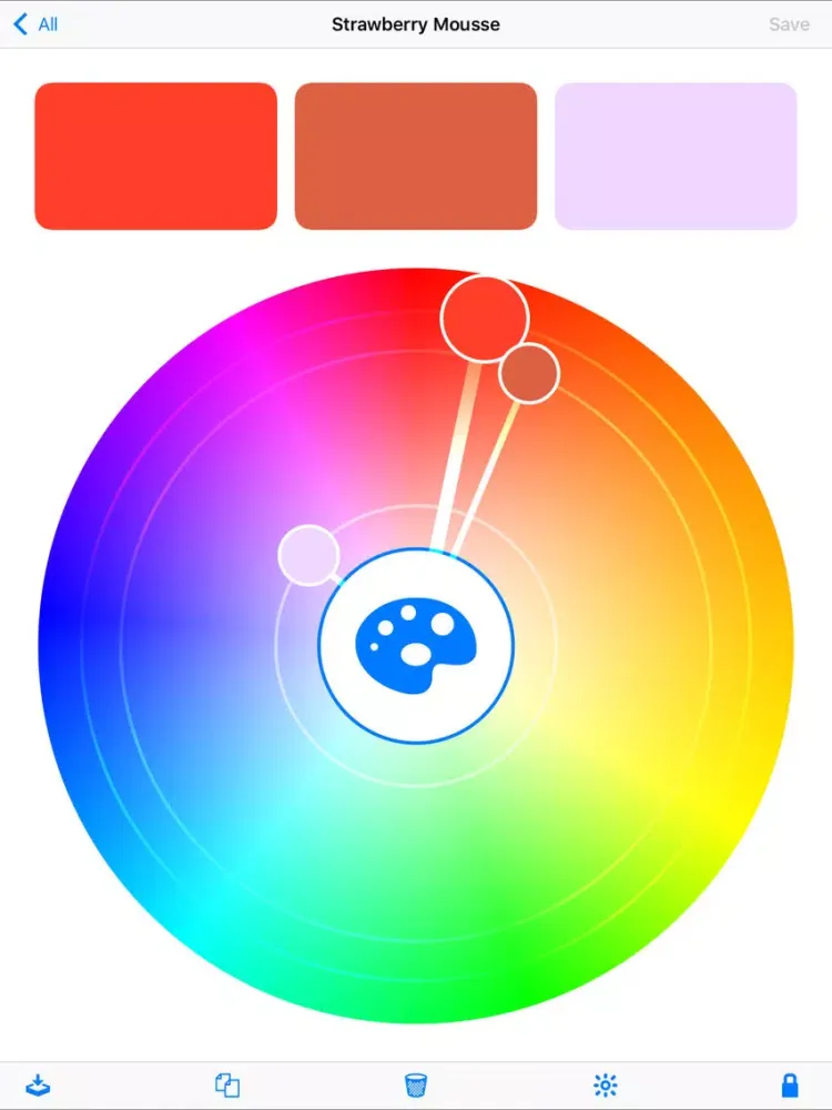 ภาพหน้าจอของ Colorly iPad 