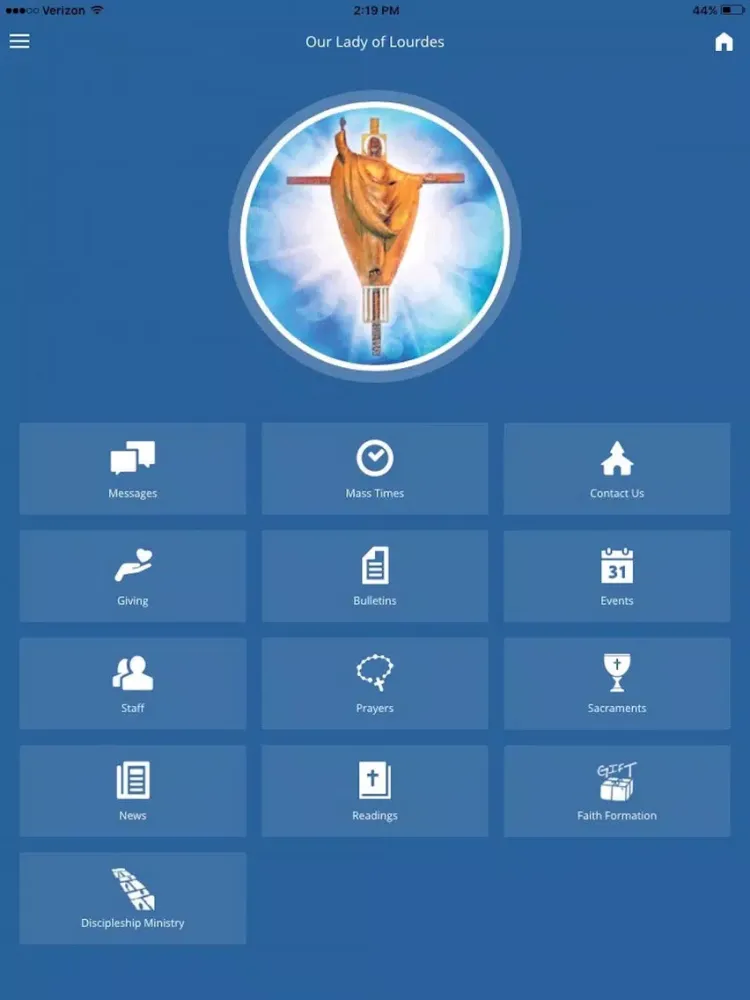 Our Lady of Lourdes Catholic Church Milwaukee iPad 应用截图