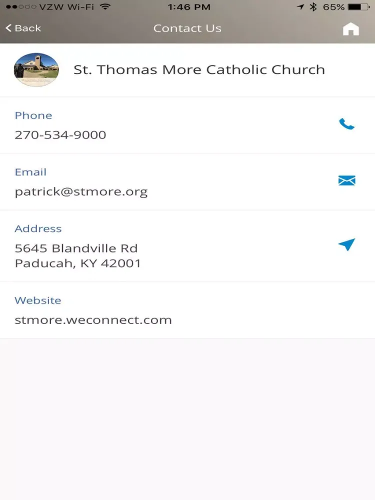 St. Thomas More Catholic Church Paducah iPad  سکرین شاٹس