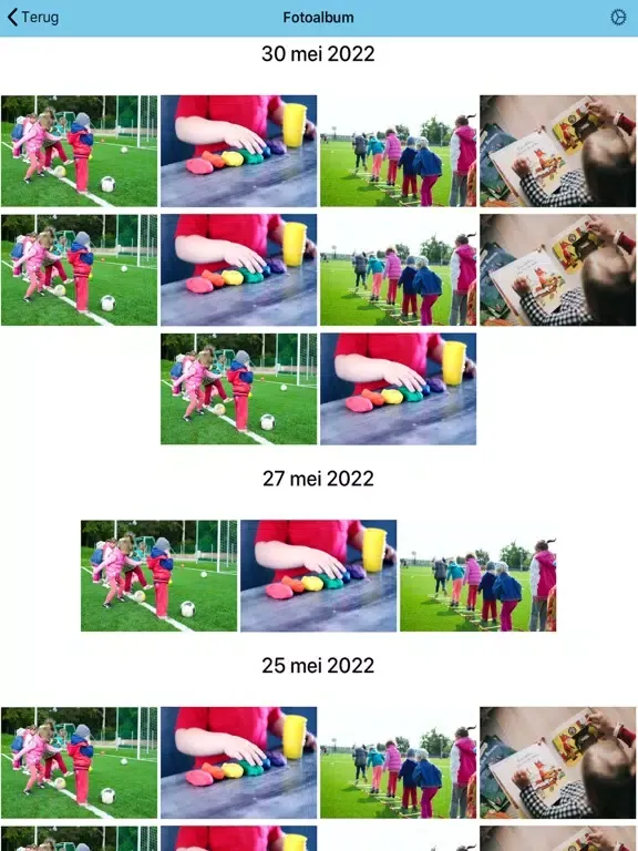 Capturas de tela do MoreThanKidz ouderapp iPad 