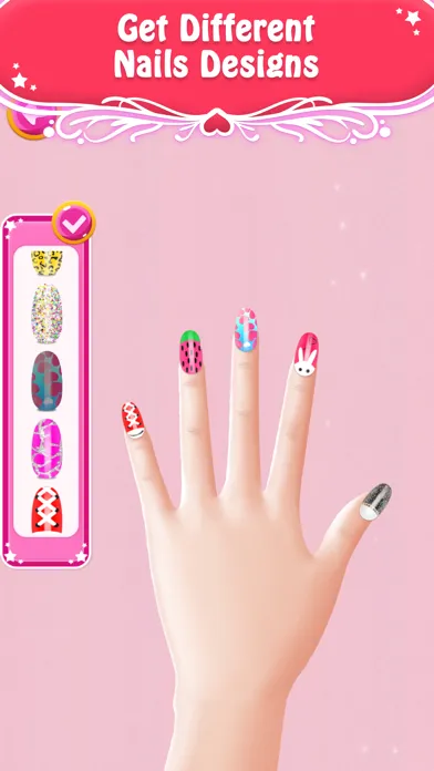 Zrzuty ekranu Makeup Games - Princess games