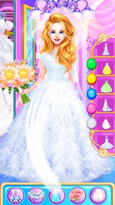 Wedding Games - Dress up Bride Screenshots