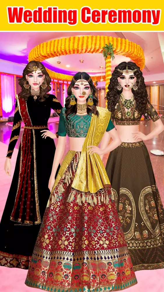 Wedding Girl Makeup & Dress Up Screenshots