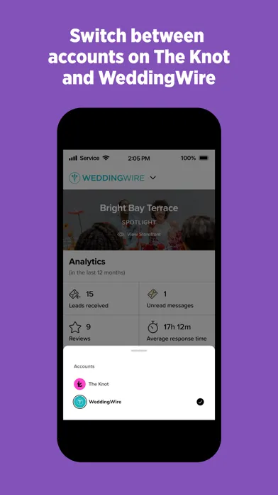 WeddingPro for Vendors স্ক্রিনশট