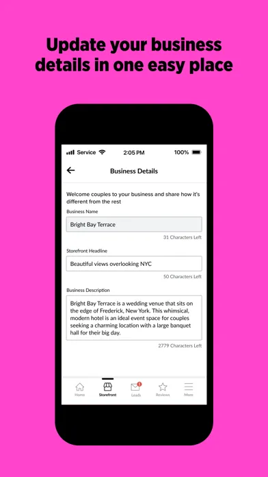 WeddingPro for Vendors স্ক্রিনশট