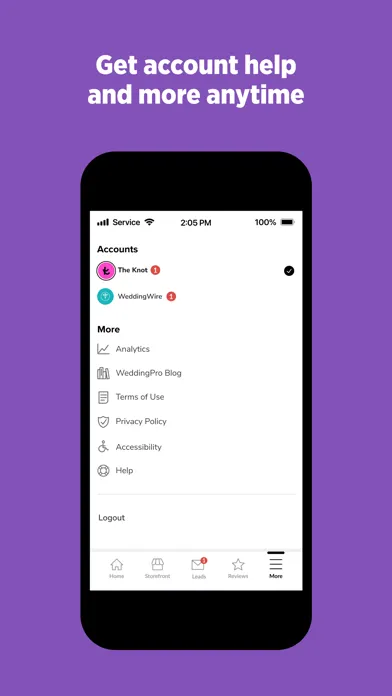 WeddingPro for Vendors স্ক্রিনশট