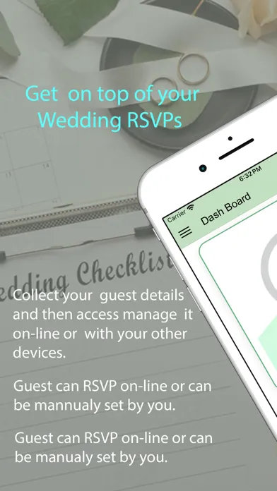 Captures d'écran de Wedding RSVP & Planner Tools