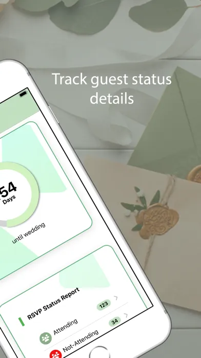 Captures d'écran de Wedding RSVP & Planner Tools