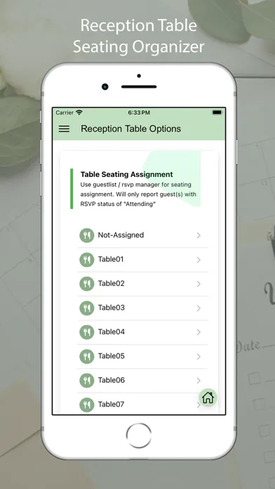 Captures d'écran de Wedding RSVP & Planner Tools