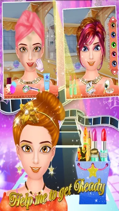 Tangkapan skrin Celebrity Salon - Super Celebrity Salon & Make up
