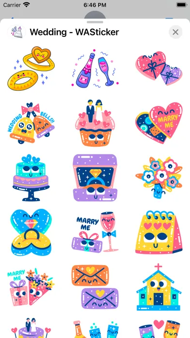 Wedding - WASticker Ekran Görüntüleri