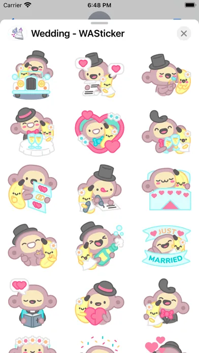 Wedding - WASticker Ekran Görüntüleri