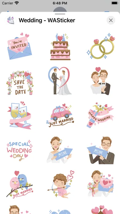 Wedding - WASticker Ekran Görüntüleri