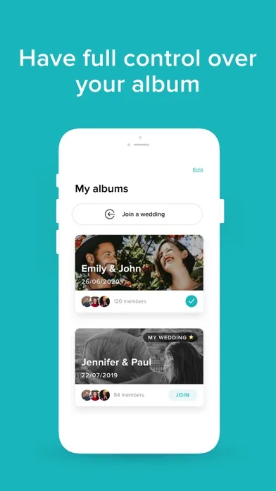تصاویر WeddingWire for Guests