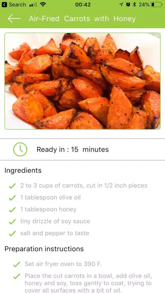 Tangkapan skrin Master Culinary