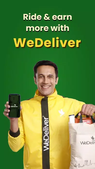 Capturas de tela do Delivery Partner - WeDeliver