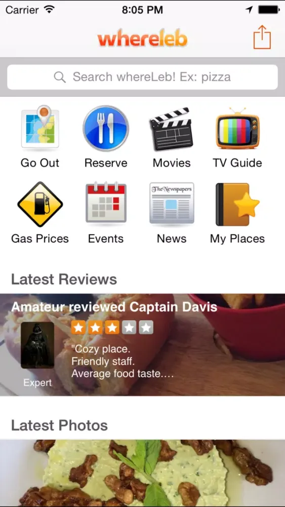 Capturas de pantalla de whereLeb - The Lebanon App