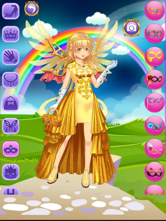 Dressup Shimmer Games iPad  Ekran Görüntüleri
