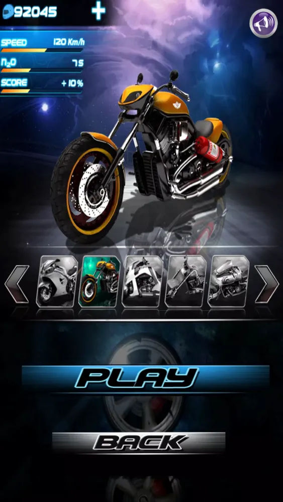 Tangkapan layar Death Moto