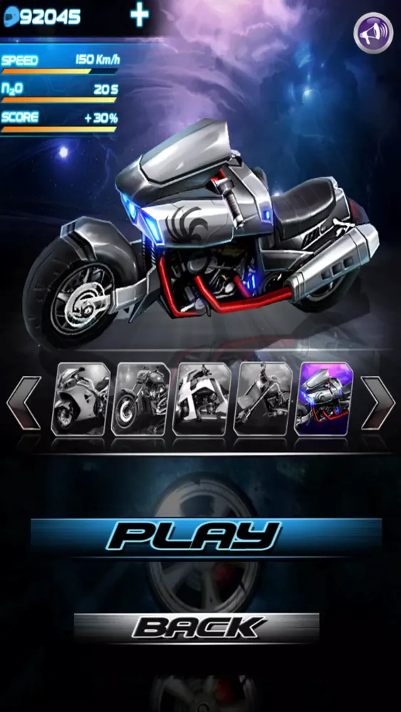 Tangkapan layar Death Moto