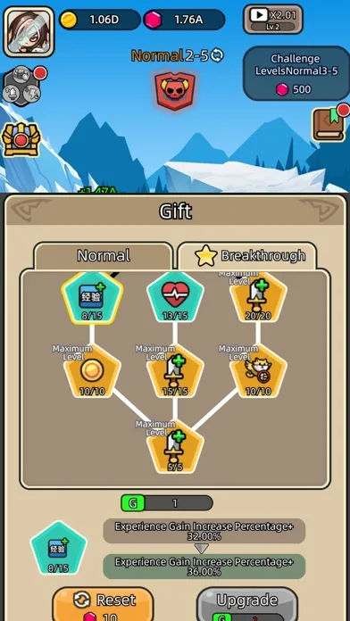 Ảnh chụp màn hình của Forest Adventure : Idle RPG