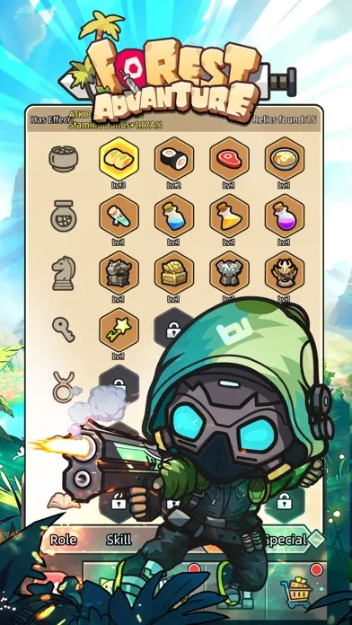 Ảnh chụp màn hình của Forest Adventure : Idle RPG