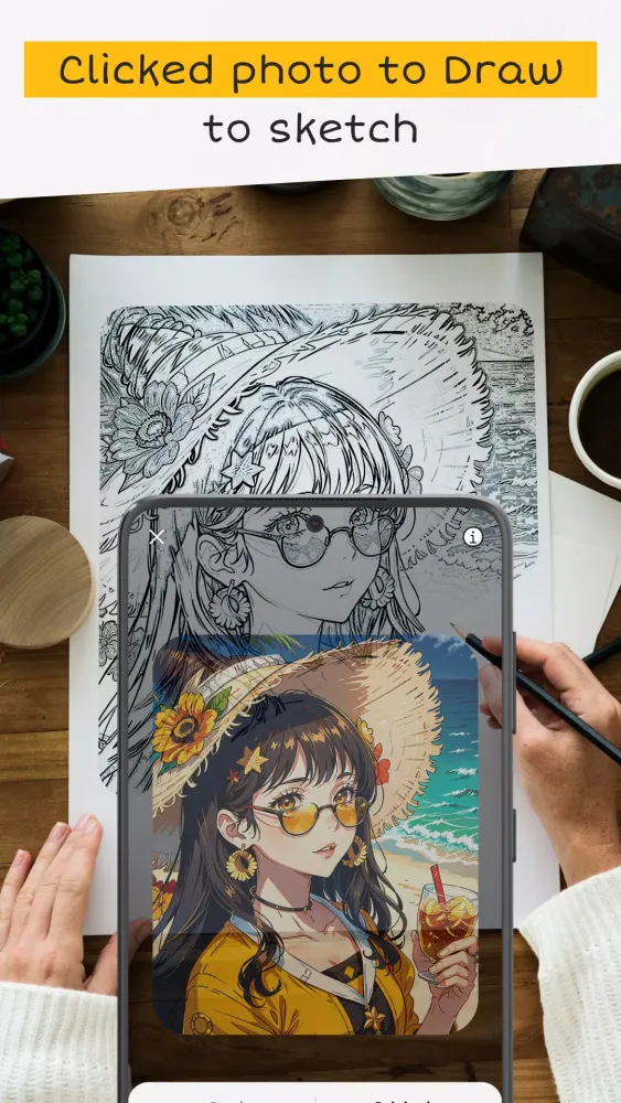 AR Drawing Screenshots