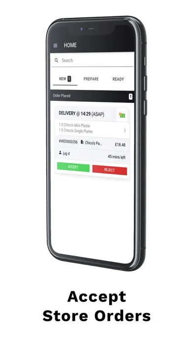 WeDrop Partner Screenshots