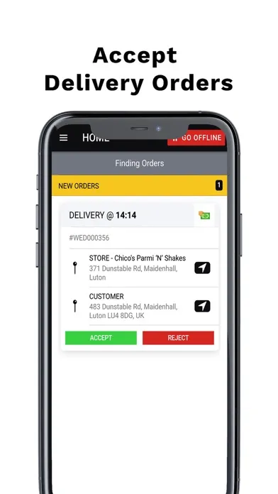 WeDrop Partner Screenshots