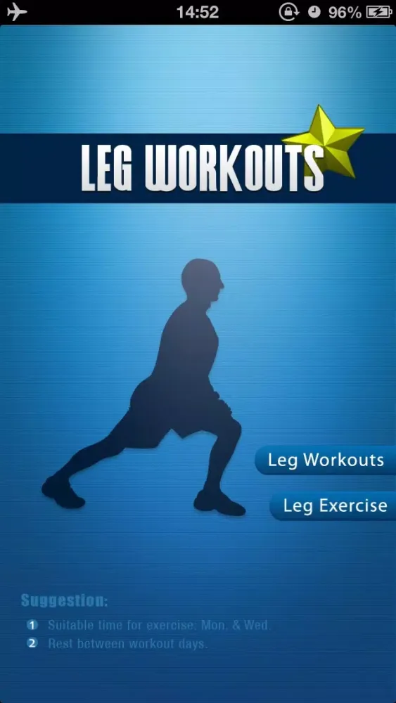 Captures d'écran de Leg Workouts - Striking A Perfect Lower Body Curve with Leg Workouts