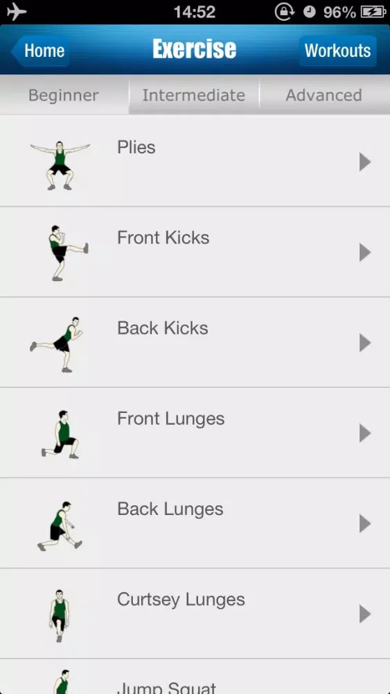 Captures d'écran de Leg Workouts - Striking A Perfect Lower Body Curve with Leg Workouts
