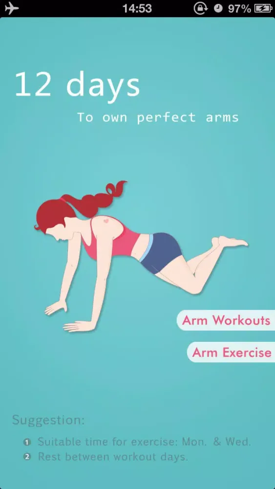 Arm Workouts - Owning Perfect Arms in 12 Days應用截圖