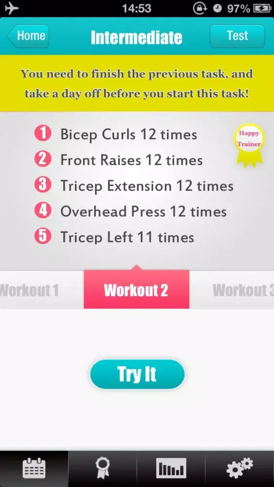 Arm Workouts - Owning Perfect Arms in 12 Days應用截圖