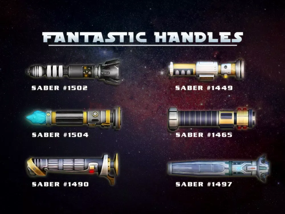 Lightsaber - Gun 3D simulator iPad 应用截图