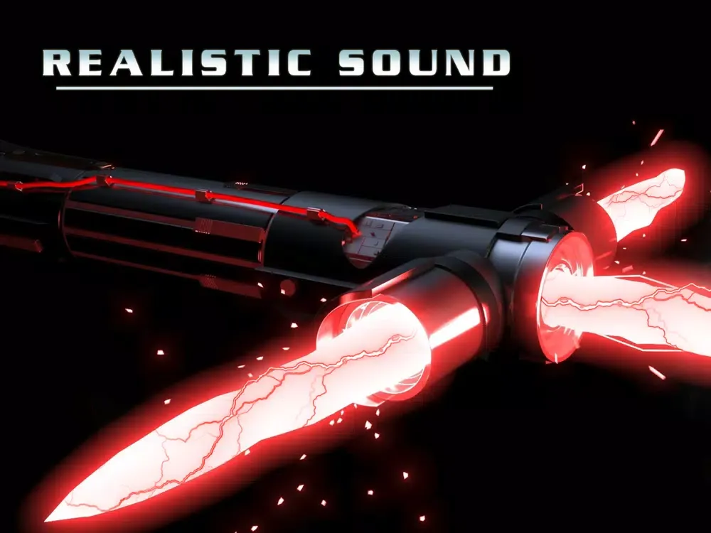 Lightsaber - Gun 3D simulator iPad 应用截图
