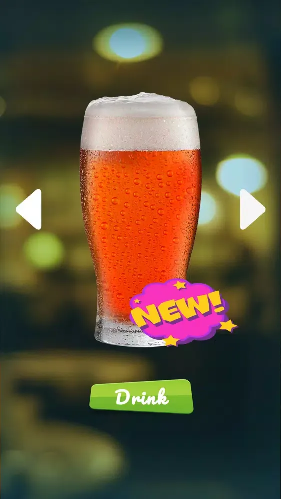 Tangkapan skrin iBeer Prank: Fake Drink
