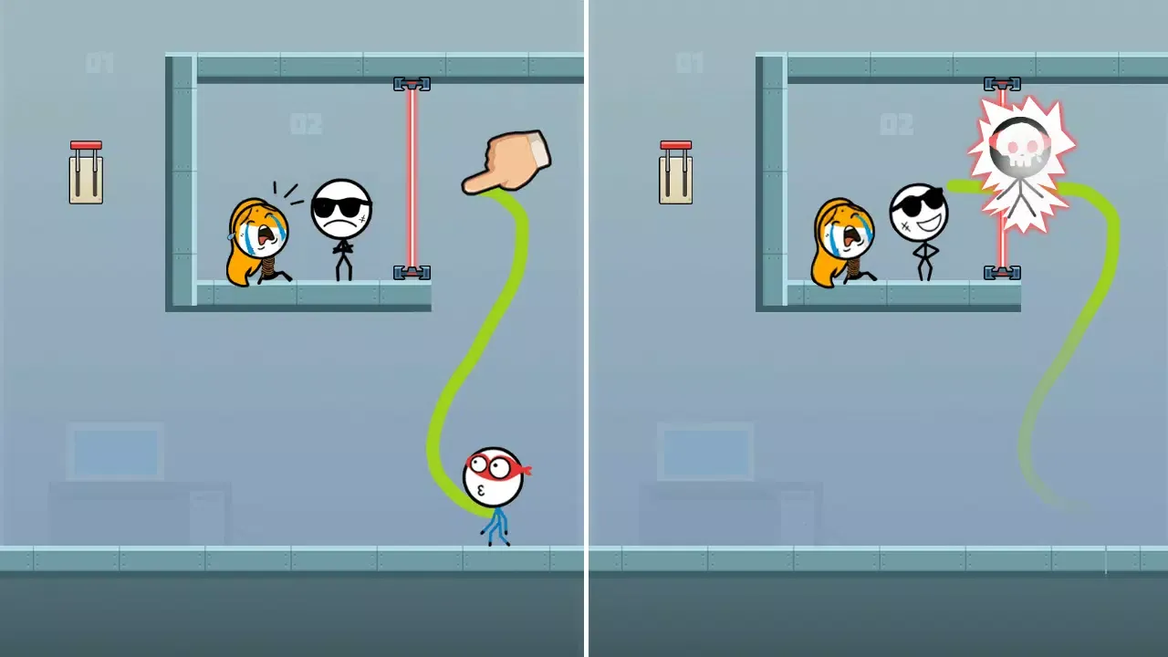 Attack Draw Line Screenshots