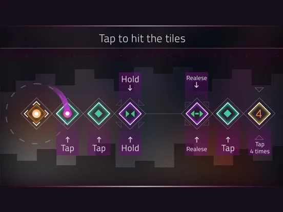 صور Beat Tiles: Rhythmatic tap iPad 