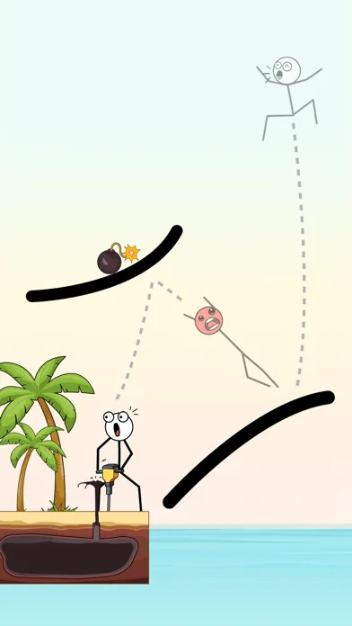 Ảnh chụp màn hình của Mr Bounce: Ragdoll Physic game