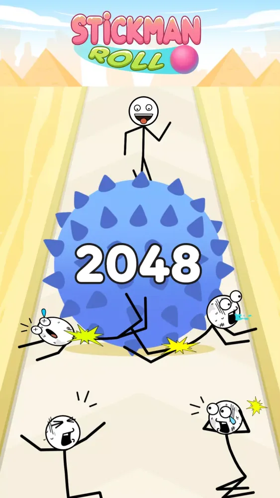 Captures d'écran de Stickman Roll