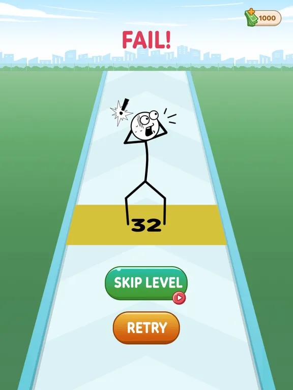 Capturas de pantalla de Stickman Roll iPad 