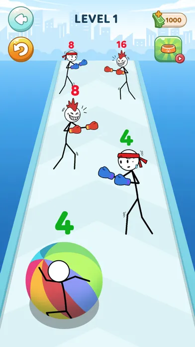 Capturas de pantalla de Stickman Roll
