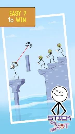 Tangkapan skrin Stick Shot