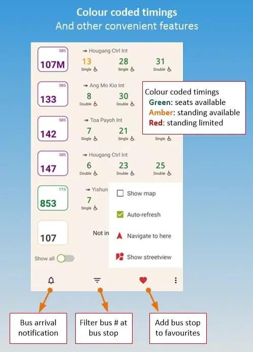 SG Bus Screenshots
