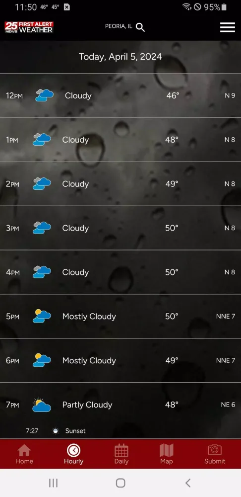 WEEK 25 First Alert Weather Screenshots