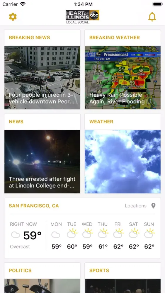تصاویر Heart of Illinois ABC News